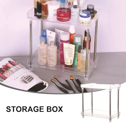 Étagère de rangement salle de bain en acrylique incassable