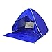 RNXRZANK Instant Beach Shelter with UPF 50 for Outdoor Use and Family Activities, Blue
