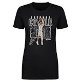 500 LEVEL Stephon Castle San Antonio Spurs Shattered Shirt for Women (Black, X-Large)