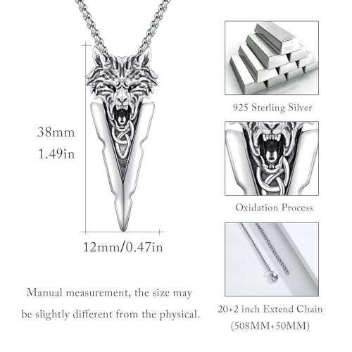 Chaîne Viking argent 925 REDSUN avec pendentif marteau de Thor celtique ciselé