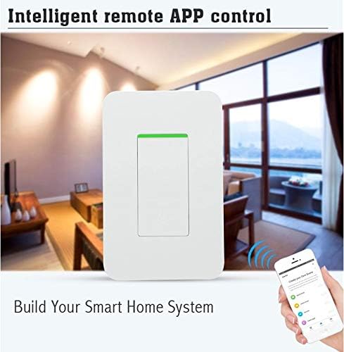 Smartphone controlling Rillpac Smart WiFi Light Switch