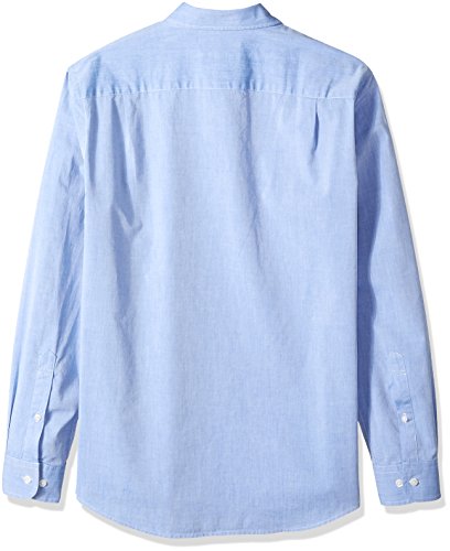 Image of Amazon Essentials Men's Regular-Fit Long-Sleeve Casual Poplin Shirt, Button Front, Business Casual, Collared