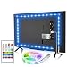 Bason TV LED Backlight, 13.09ft USB Led Lights Strip for TV/Monitor Backlight, Led Strip Light with Remote, TV Bias Lighting for Room Home Movie Decor(60-70inch), Updated.