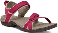 Teva Women's Verra Outdoor Sandal, Cherries Jubilee/Chocolate Brown, 9