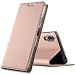 Produktbild Conie® Bookstyle PU Lederhülle für Sony Xperia L3, Booklet Cover Etui mit Kartenfächer klappbare Handytasche, Rosegold