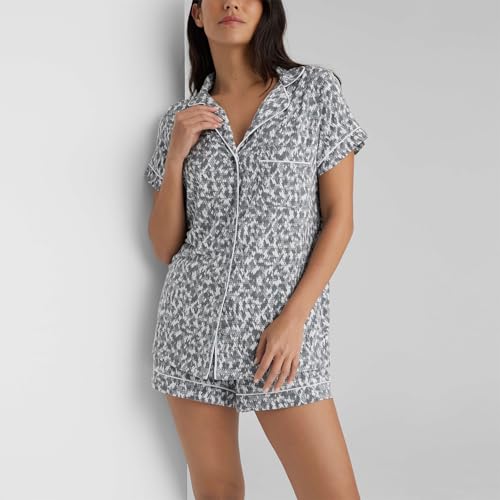 Image of Tommy John Women's Short Sleeve Top and Short Pajama Set