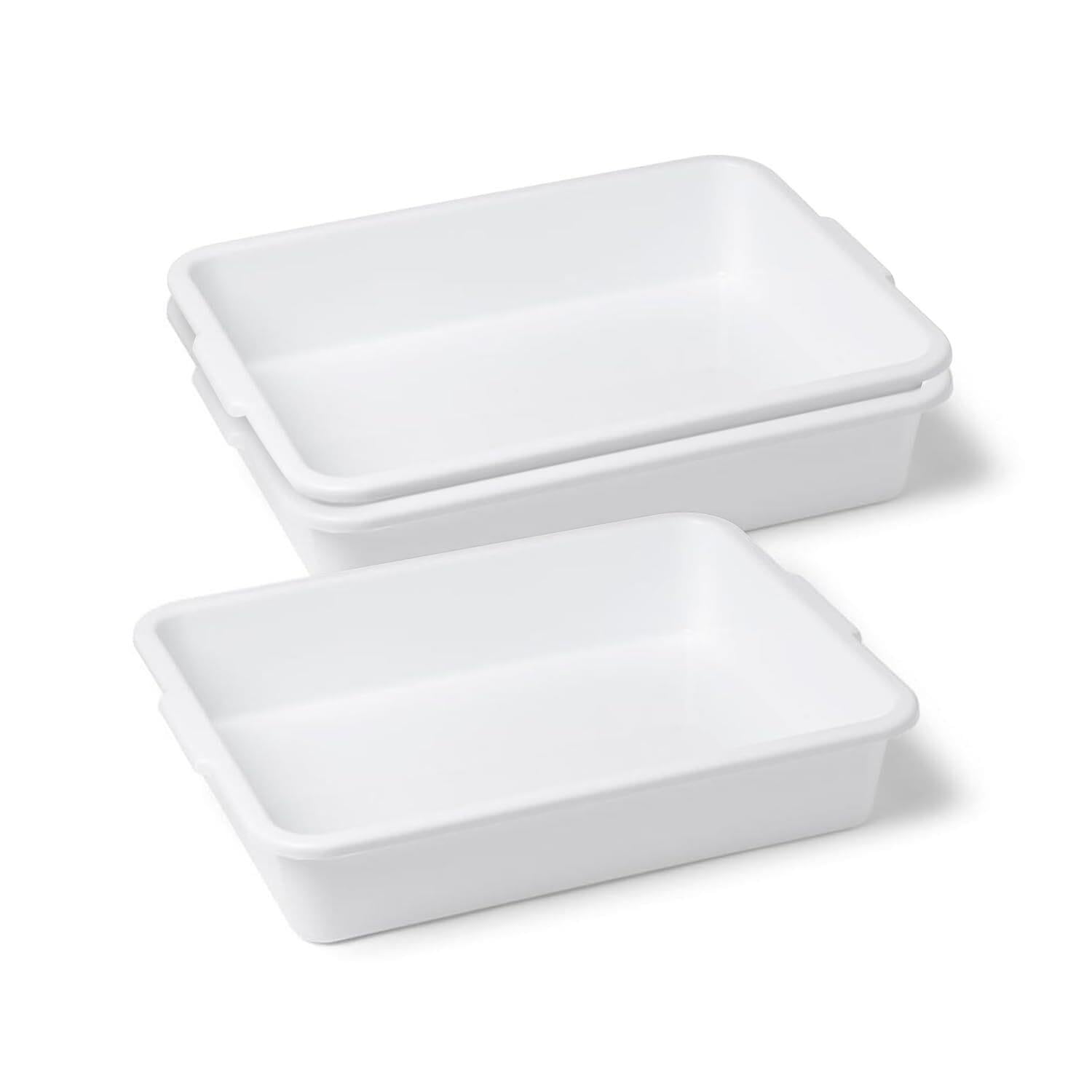 Bandeja de Laboratorio de Polipropileno 38x30x8 cm para esterilizar y secar