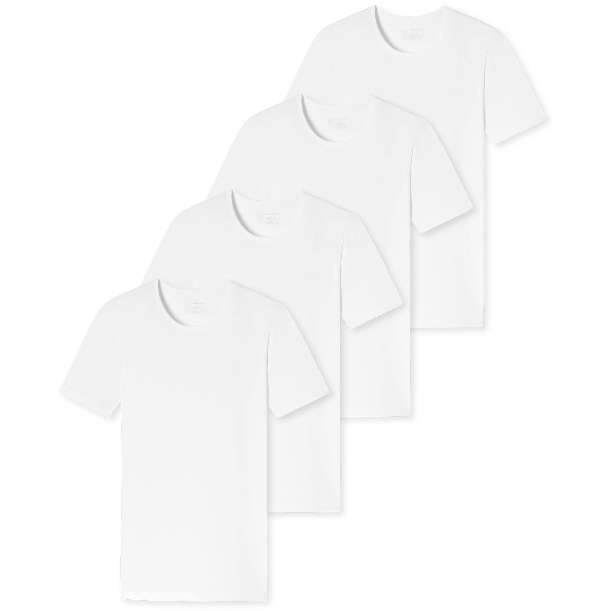Schiesser Bielizna Mężczyźni 95/5 Organic Cotton Unterhemd Rundhals
