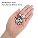 16 Pieces Coin Ring Making Forging Balls, SourceTon Stainless Steel Balls Assortment of 3/4 Inch, 5/8 Inch, 9/16 Inch, 1/2 Inch, 7/16 Inch, 3/8 Inch, 5/16 Inch and 1/4 Inch