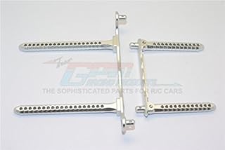 GPM For Traxxas Telluride 4X4 Upgrade Parts Aluminum Front & Rear Body Post Mount - 1 Set Silver