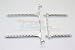GPM For Traxxas Telluride 4X4 Upgrade Parts Aluminum Front & Rear Body Post Mount - 1 Set Silver