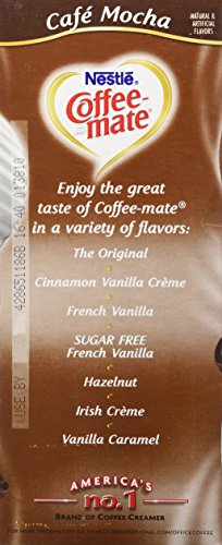 Coffee-Mate Liquid Creamer Singles - Cafe Mocha - 0.37 Fl Oz (Pack Of 50) #TOP1