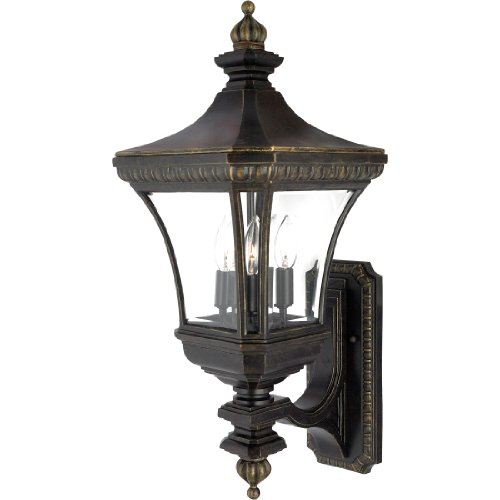 Lanterne murale d'extérieur 66 cm grand format pour éclairer et sécuriser vos façades sombres