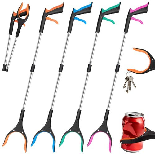 Image of Grabber Reacher Tool - 32 inch Extra Long Foldable Gripper and Reaching Tool