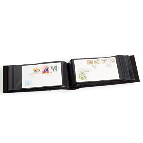 Álbum para 100 FDCs Leuchtturm 301469 evita el roce en sobres y cartas de hasta 195x130 mm