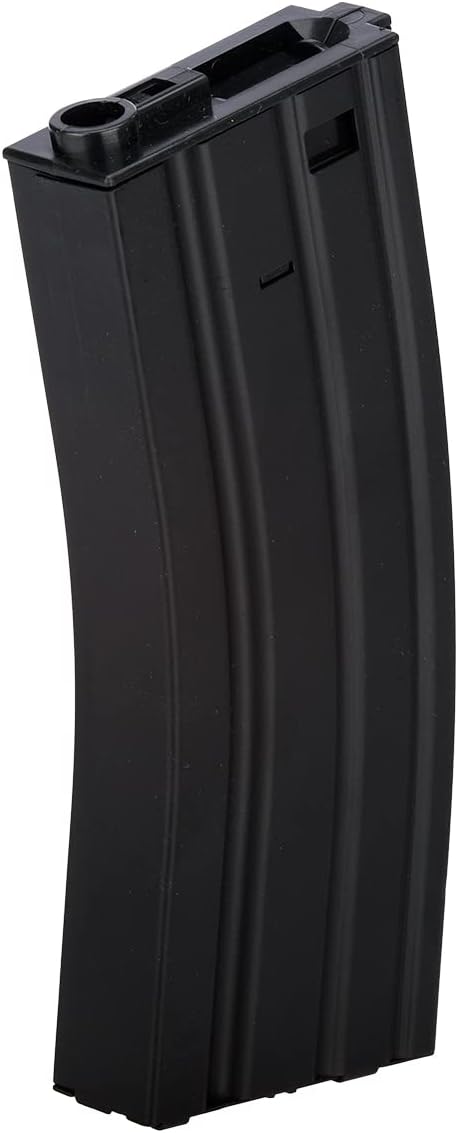 Lancer Tactical Full Metal Airsoft M4/M16 300 Round High Capacity AEG Magazine Clip + 9.6V 1600mAh NiMH Nunchuck Airsoft Battery Bundle