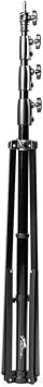 2 Pack - Cheetah Stand C12 Auto Light Stand - 12 Ft Max Height Heavy Duty with 21lbs Max Weight