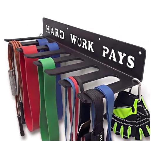Versatile Fitness Gear Wall Storage Rack