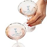 (Pack Of 20) Custom Edible Drink Floating Decorations Custom Content Edible Wafer Paper For Parties Weddings Wine Tastings Cocktails Cake Toppers And A Variety Of Other Drink Decorations