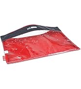Rough Enough Document Organizer Plastic File Folder 16x11 Inch PVC and Tarpaulin Document Case wi...