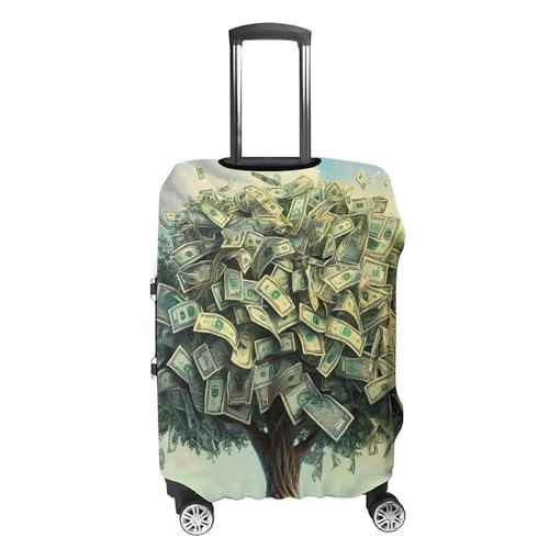 Tree Money Unisex Luggage Cover Washable Travel Suitcase Case Elastic Baggage Protective Covers XL4