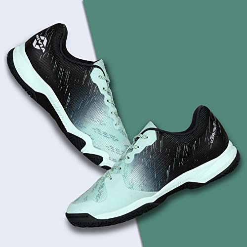 Image of Nivia Verdict 2.0 Badminton Shoe for Men, Breathable Mesh with TPU Fusion Technology Upper, Non-Marking Sole, Ideal for Badminton, Volleyball, Squash, and Table Tennis