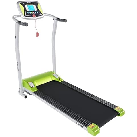 Cinta de Correr UMAY LONTEK Eléctrica Plegable con Sensor de Pulso y Pantalla LCD Cover