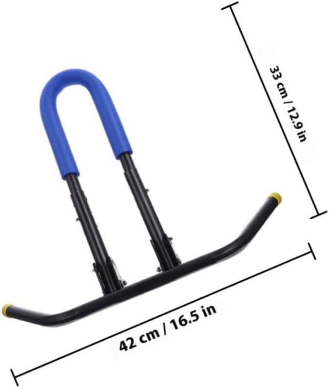 ARTIBETTER 2pcs Balance Bike Kickstand Parking Stand Bike Holder Blue Foldable Scooter Support Rack for Indoor Outdoor Garage Storage