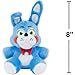 Jazwares Five Nights at Freddy’s Toy Bonnie Plush - 8-Inch Stuffie with Soft Material and Glow-in-The-Dark Eyes