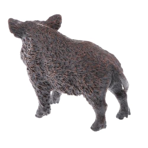Glugahrif Sanglier Figurine, Wild Life Sauvage Miniature Modèle, Animal Figurine Charmant Jouet Éducatif Party Favors Cadeau d'anniversaire pour Garçons Filles – vue 4