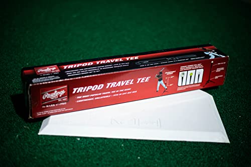 Rawlings | Tripod Travel Batting Tee | Collapsible | Adjustable Height 28"-44" #TOP3