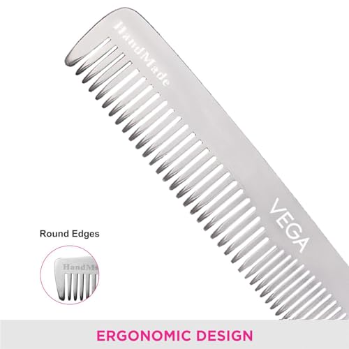 Image of Vega Graduated Dressing Hair Comb, (India's No.1* Hair Comb Brand) For Men and Women, (AC-05)