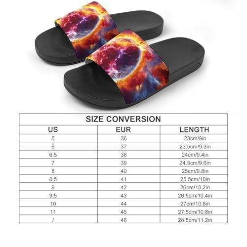 Constellation Pillar of Creation Non Slip Slides Sandals for Women Men Quick Drying Shower Shoes for Bathroom Pool Beach2