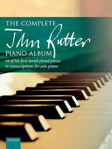 Cover of COMPLETE JOHN RUTTER PIANO ALBUM