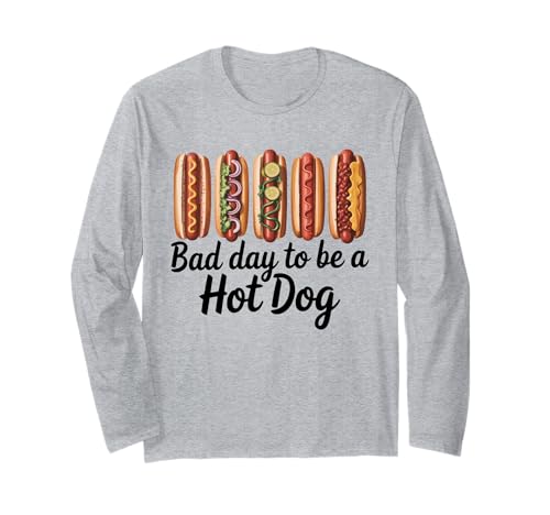 Cartoon Five Topping Hot Dog Row Foodie Barbecue Cookout ����T�V���c