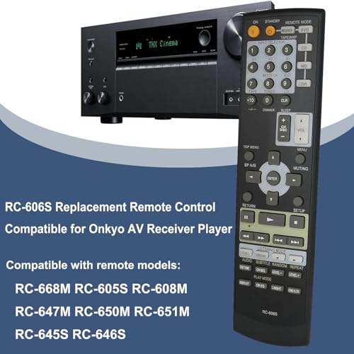 Télécommande RC-606S pour récepteur AV Onkyo RC-668M RC-605S - 3