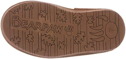 BEARPAW Baby Emma Zipper Mid Calf Boot, Hickory, 11 M US Toddler | Image 6
