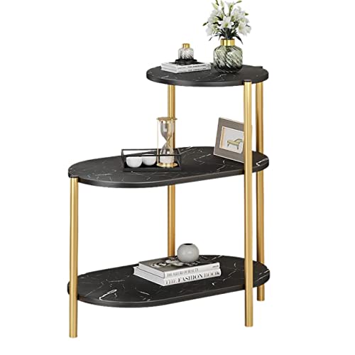 Table basse table d'appoint ovale moderne meuble de salon de chevet - 2