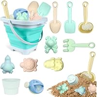 Taufe 11 Piezas Juguetes de Arena de Playa para Niños, Juego de