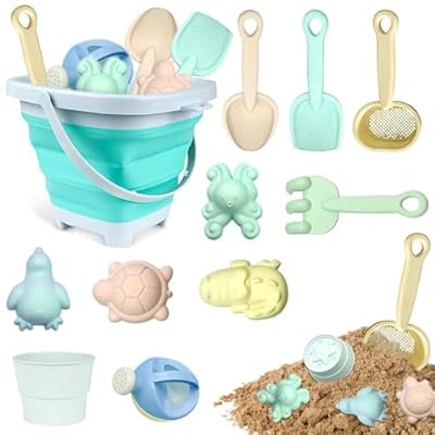 Taufe 11 Piezas Juguetes de Arena de Playa para Niños, Juego de Juguetes de Arena con Cubo Playa Plegable, para Niña y Niño (Blue) | Ya disponible en tu tienda friki favorita! En mundofriki.es! Taufe 11 Piezas Juguetes de Arena de Playa para Niños, Juego de Juguetes de Arena con Cubo Playa Plegable, para Niña y Niño (Blue) | Ya disponible en tu tienda friki favorita! En mundofriki.es!