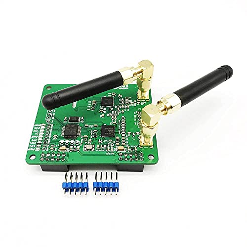 MMDVM Duplex Hotspot Module Dual Hat with 0.96 OLED Display V1.47 Support P25 DMR YSF NXDN DMR Slot 1 + Slot 2 for Raspberry pi (Without OLED) 