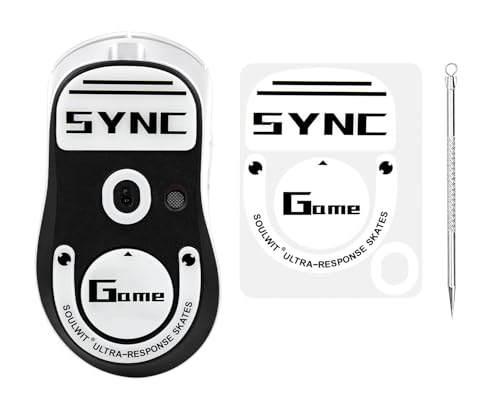 SOULWIT �K���X�}�E�X�X�P�[�g for Logicool G PRO X Superlight 2 DEX ���C�����X�Q�[�~���O�}�E�X�p �}�E�X�\�[�� (GPro X Superlight 1/2/2C/2SE�ɔ�Ή�) �ϋv���|���b�V���}�E�X�t�B�[