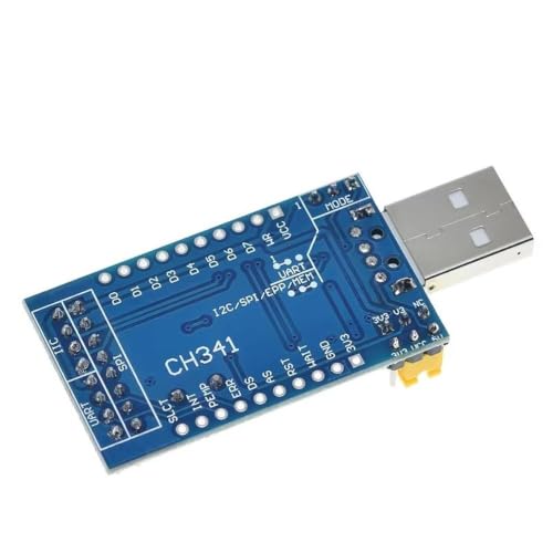 Convertisseur CH341A USB SPI I2C pour réparer et programmer vos circuits