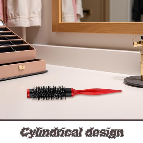 2 Cepillos de Rodillo Redondo Ultrafino de Nailon COLLBATH para Secar el Cabello 3