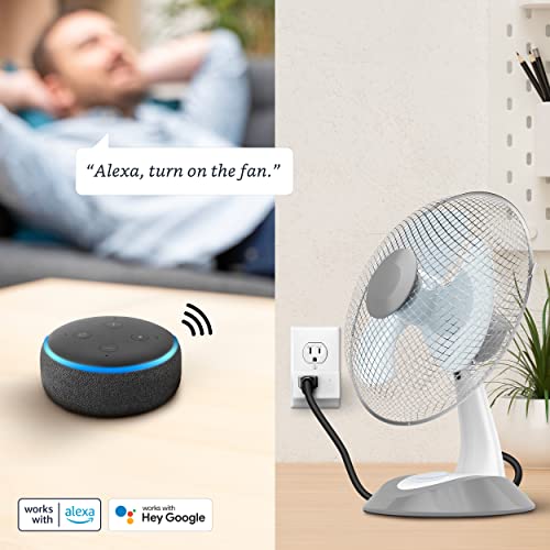 Feit Electric Smart Wi-Fi Plug, Works with Alexa and Google Home, No hub Required, 2.4 Ghz Network Only, Remote Control from Anywhere 15 Amp, Indoor Outlet for Home Appliances by Feit Electric - Image 5