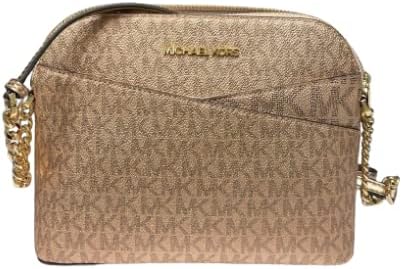 Michael Kors Jet Set Medium Crossbody Leder Handtasche
