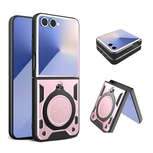 ASUS wish �g�ѓd�b�P�[�X Samsung Galaxy Z Flip 7 5G ���C�J�o�[ �����O�z���_�[�X�^���h�t�� �X���� �n�C�u���b�h ���o�C�� ��� �ϏՌ� �n�[�h �\�t�g�Z�� �A�N�Z�T���[ ZFlip 7Z Z7 G Flip7 ZFl