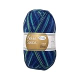 Sockenwolle Rellana Blue 4 fädig (mint-türkis-petrol)