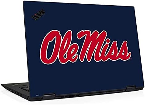 Skinit Decal Laptop Skin Compatible with Thinkpad X1 Yoga (3rd Gen 2018) - Officially Licensed College Rebels Ole Miss Design