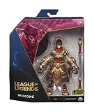 18 PUNTOS DE ARTICULACIÓN: la figura Wukong League of Legends coleccionable tiene 18 puntos de articulación para que puedas recrear todo tipo de posturas y movimientos al igual que en el videojuego o en la serie Arcane League of Legends